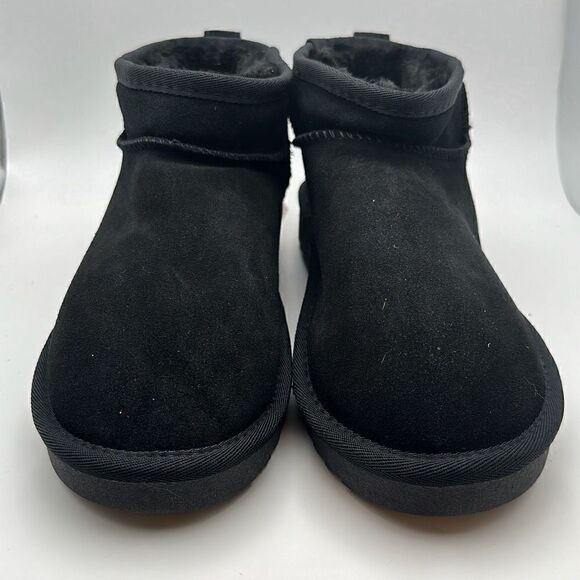 CUSHIONAIRE Women's pull on boot 7.5 BLACK - Picture 2 of 7